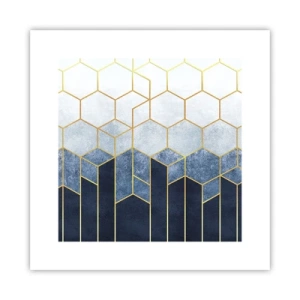 Plakát - Kompozice v synkopickém rytmu - 30x30 cm