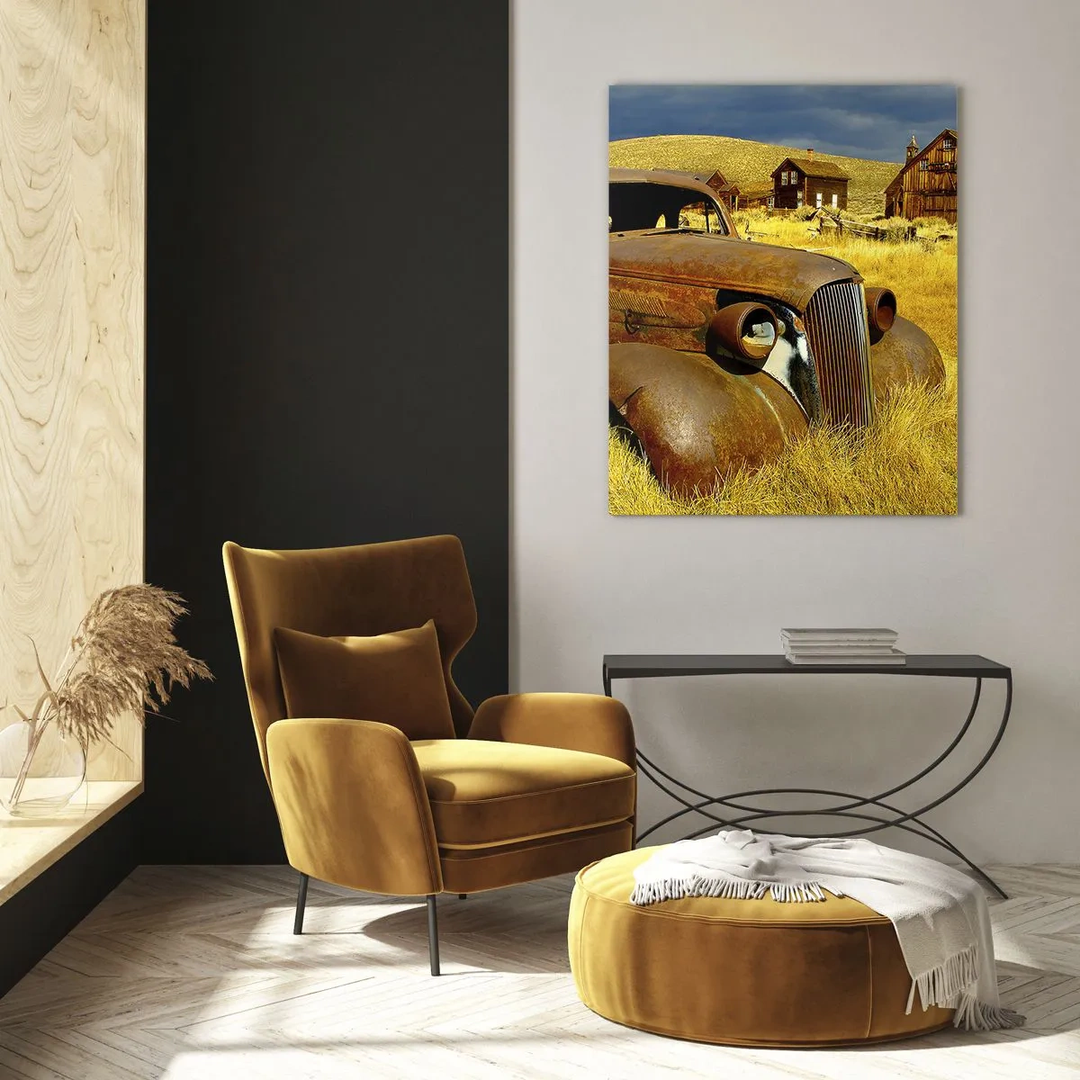 Obraz na skle - Zasloužený odpočinek - 50x70 cm