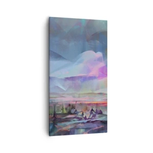 Obraz na plátně - Pod přátelským nebem - 55x100 cm