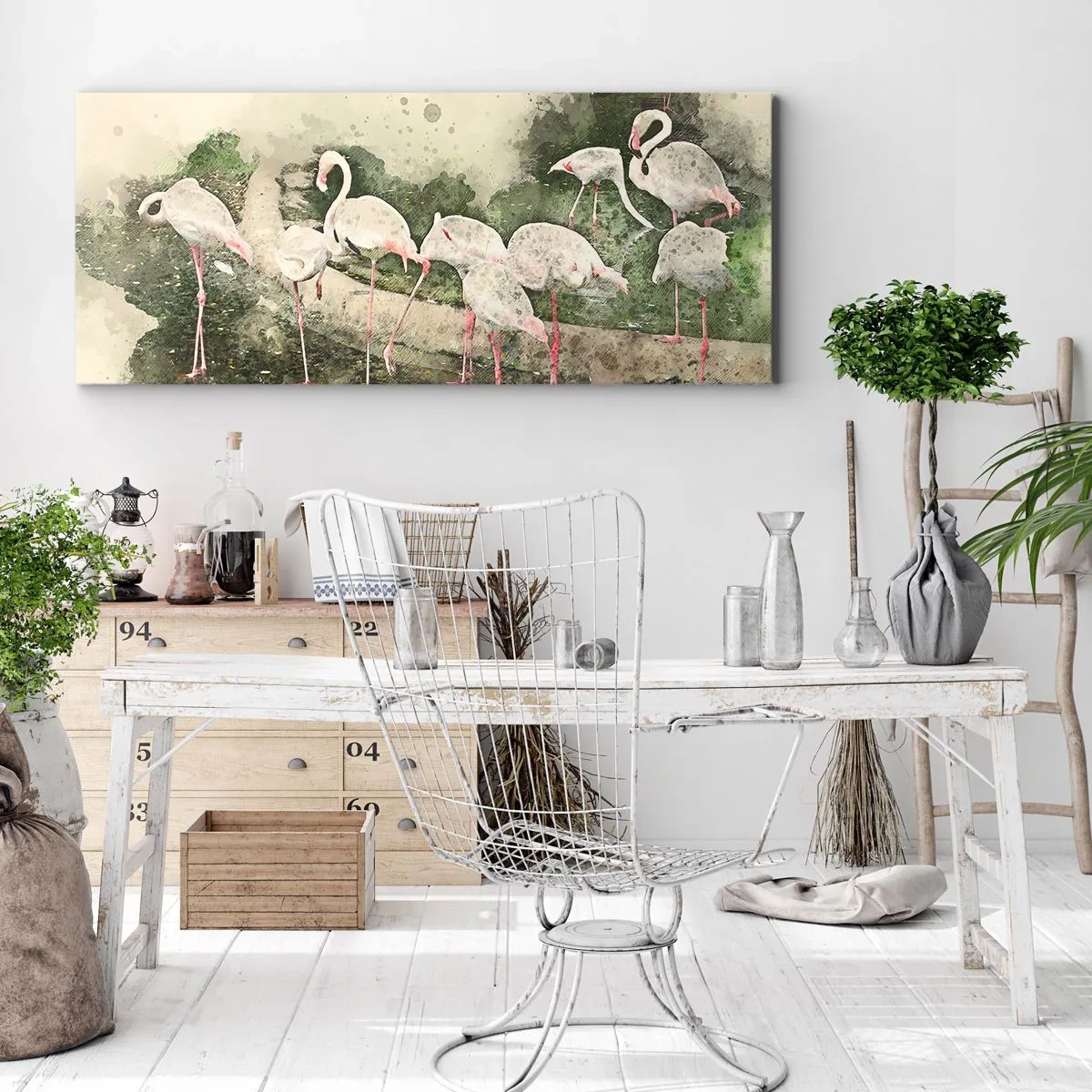 Obraz na plátně - Exotický sen - 100x40 cm