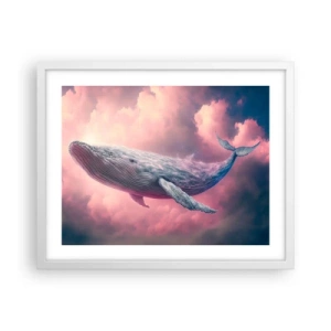 Plakát v bílém rámu - Otři si oči - 50x40 cm