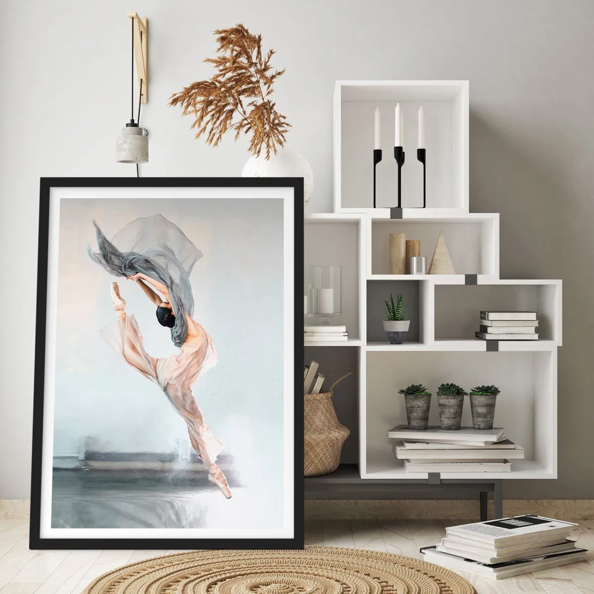 Plakát v černém rámu - V tanečním vytržení - 50x70 cm