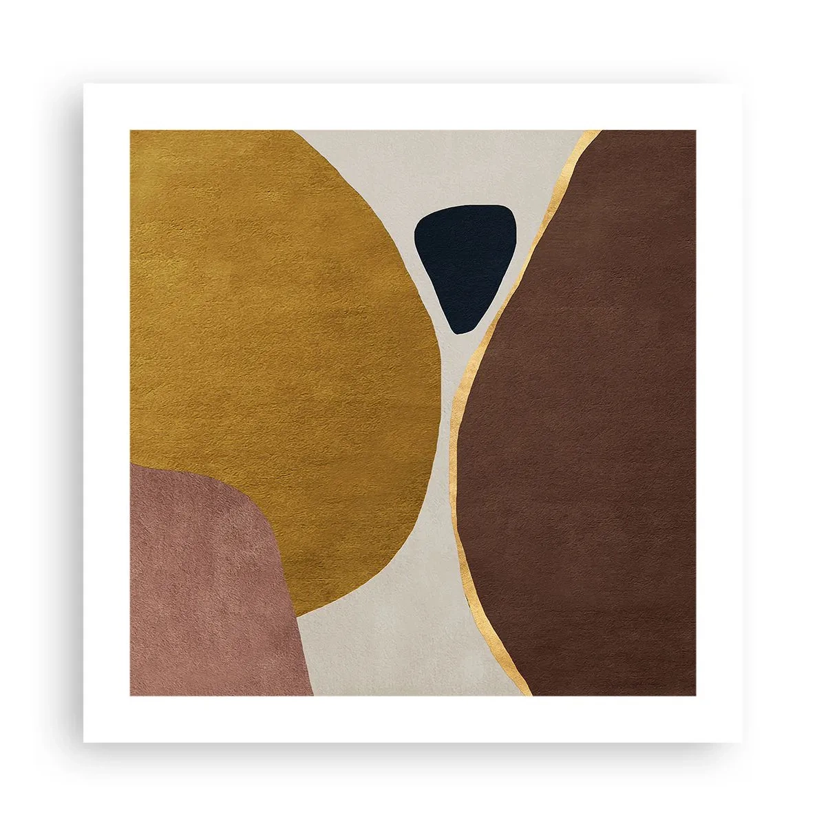 Plakát - Abstrakce – místo v prostoru - 50x50 cm