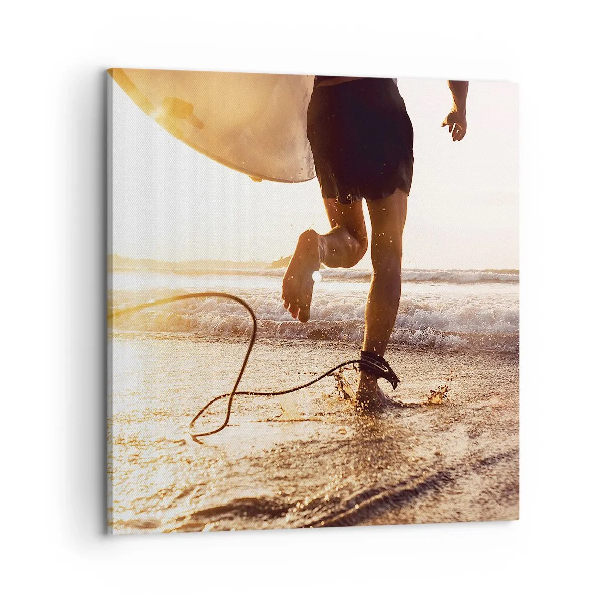 Obraz na plátně - Vstříc vlně - 60x60 cm