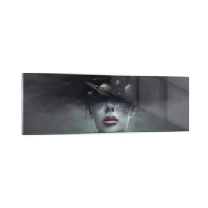 Obraz na skle - A planety… - 160x50 cm