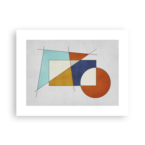 Plakát - Abstrakce: modernistická zábava - 40x30 cm