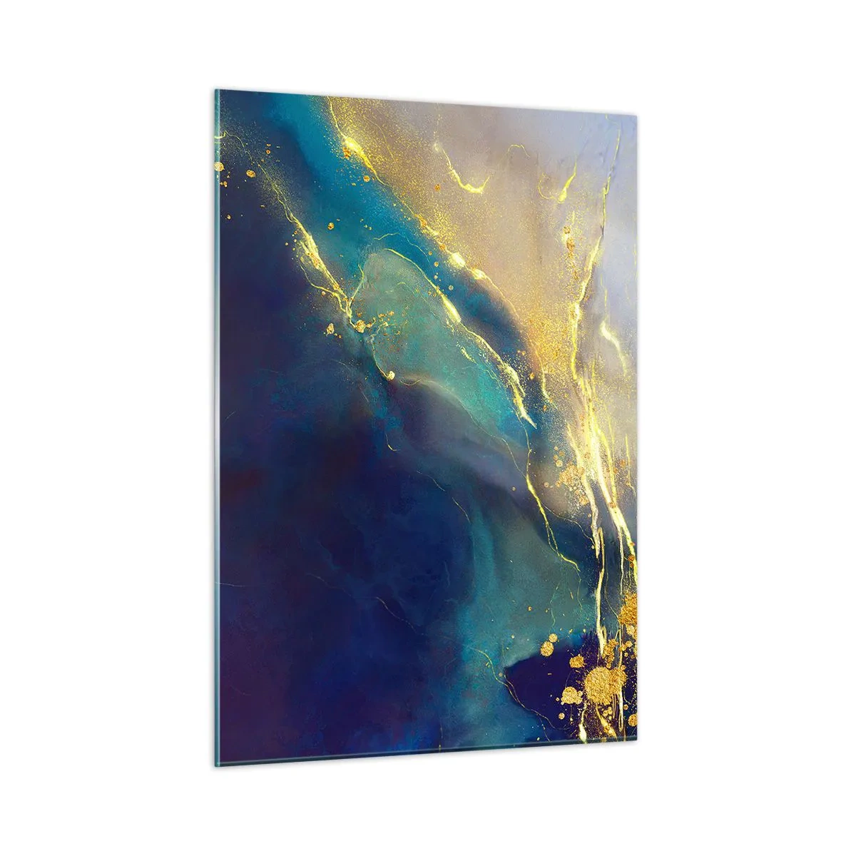 Obraz na skle - Zlatý močál - 50x70 cm