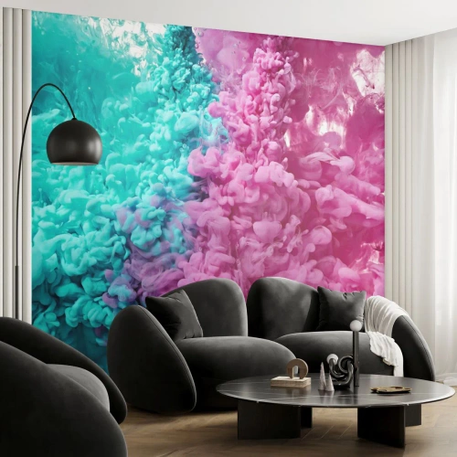 Fototapeta Samolepicí Deluxe Sticker - Rozhodující střet - Abstrakce, Kus, 3D - 450x315 cm