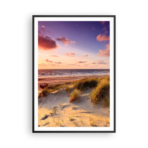 Plakát v černém rámu - Už v létě voní vzduch - 70x100 cm