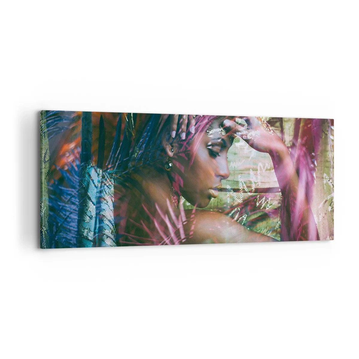 Obraz na plátně - Matka příroda v džungli - 100x40 cm