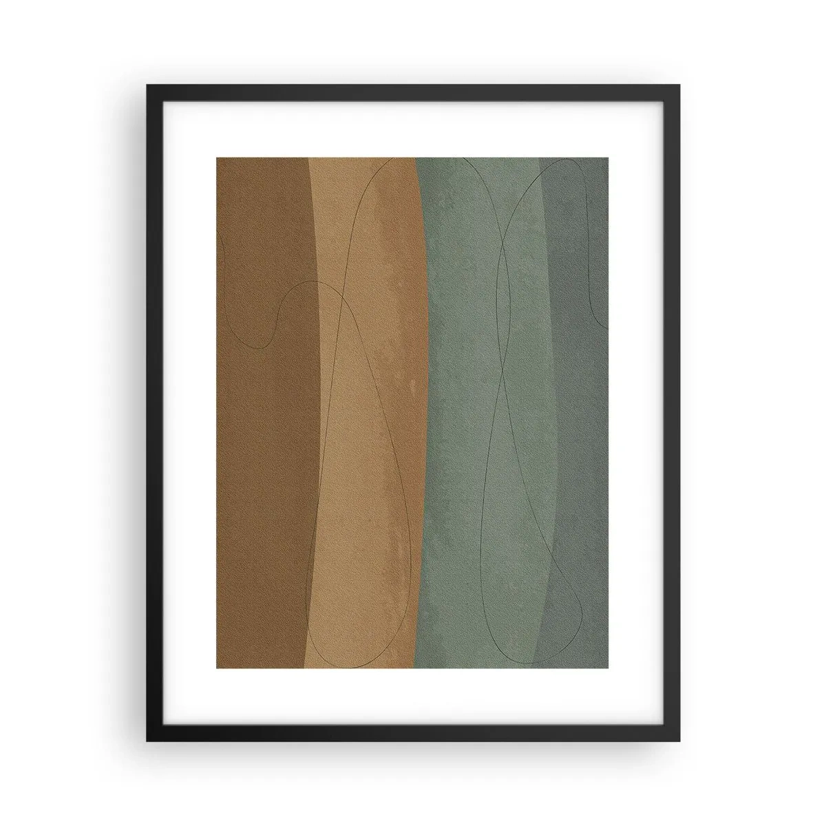 Plakát v černém rámu - Horizontální kompozice - 40x50 cm