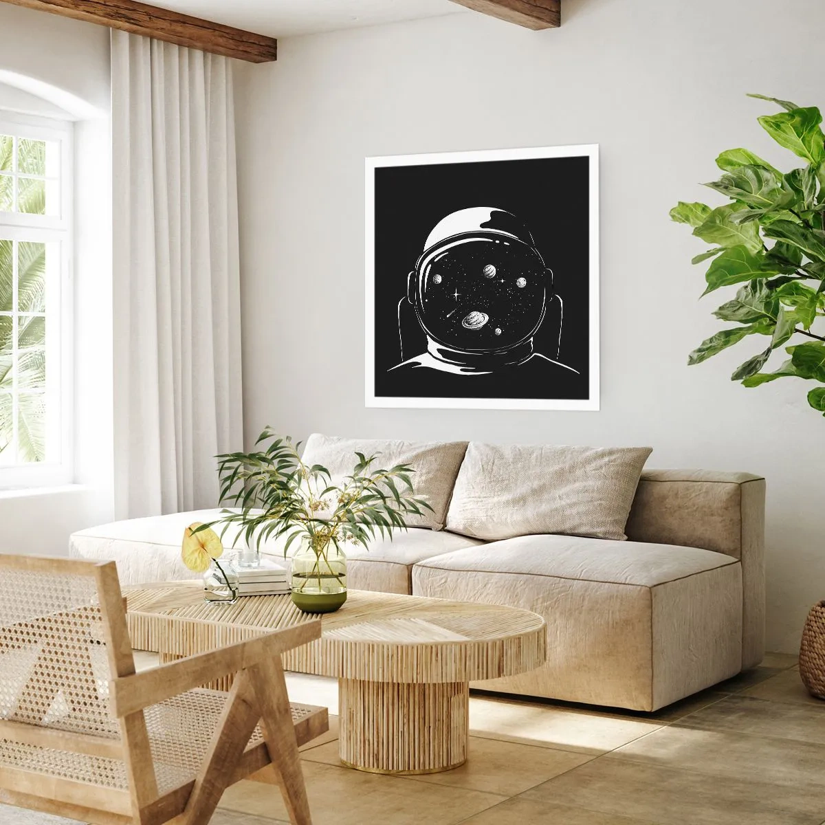 Plakát - Skvělý výhled - 60x60 cm