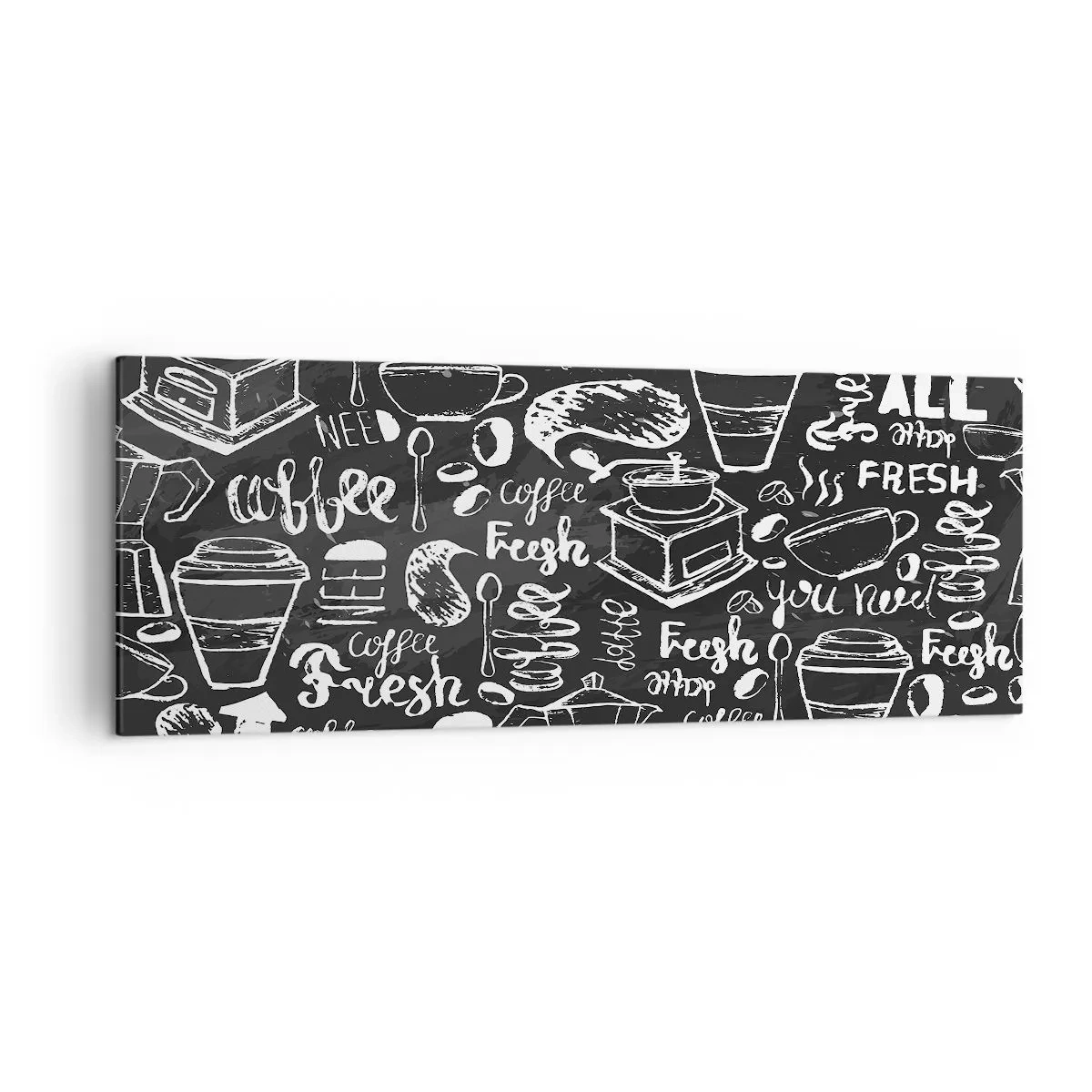 Obraz na plátně - All you need is… - 140x50 cm