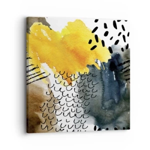 Obraz na plátně - Setkání živlů - 30x30 cm