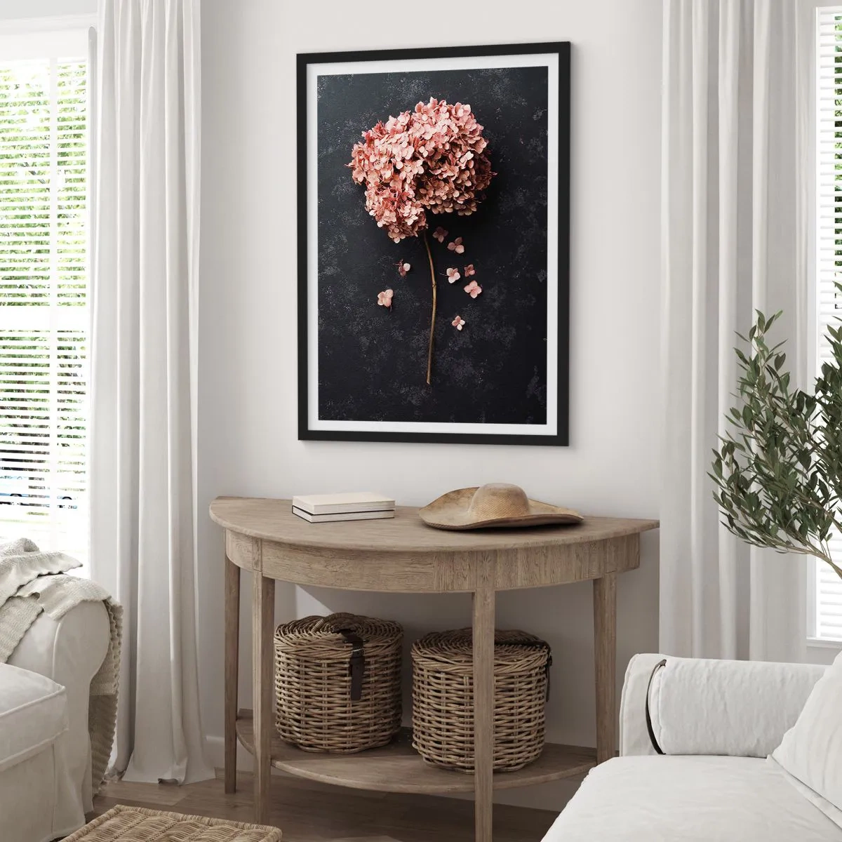 Plakát v černém rámu - Skutečně romantické znamení - 70x100 cm