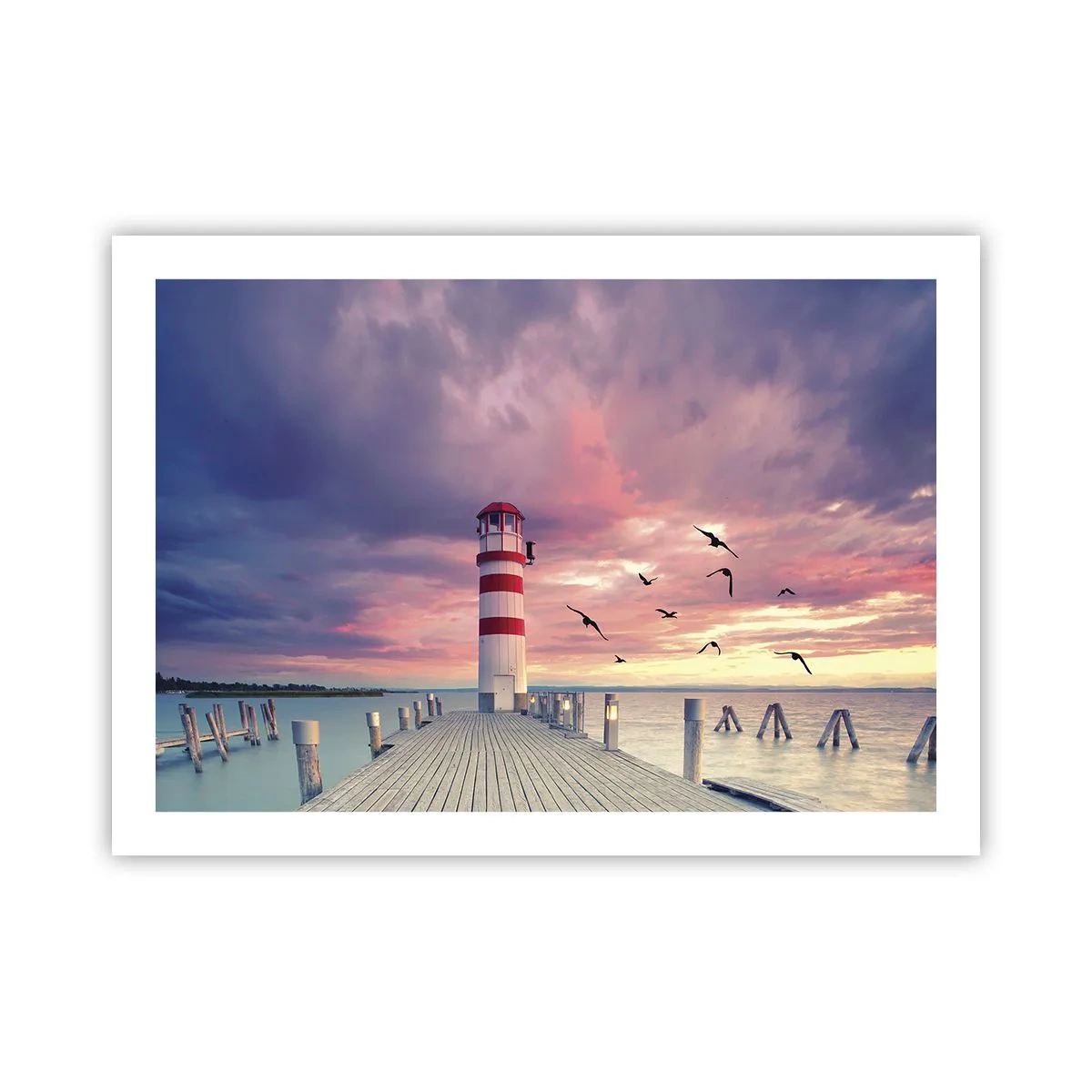 Plakát - Čas jít do přístavu - 70x50 cm