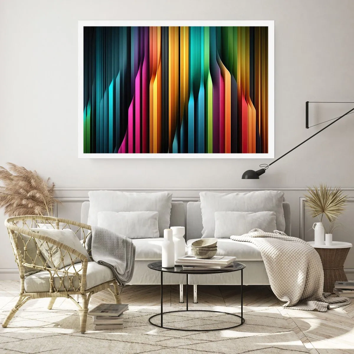 Plakát - Světelné varhany - 91x61 cm