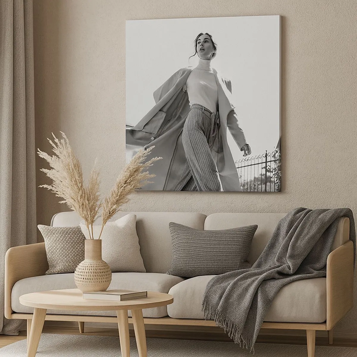 Obraz na plátně - Jdeš se mnou? - 30x30 cm