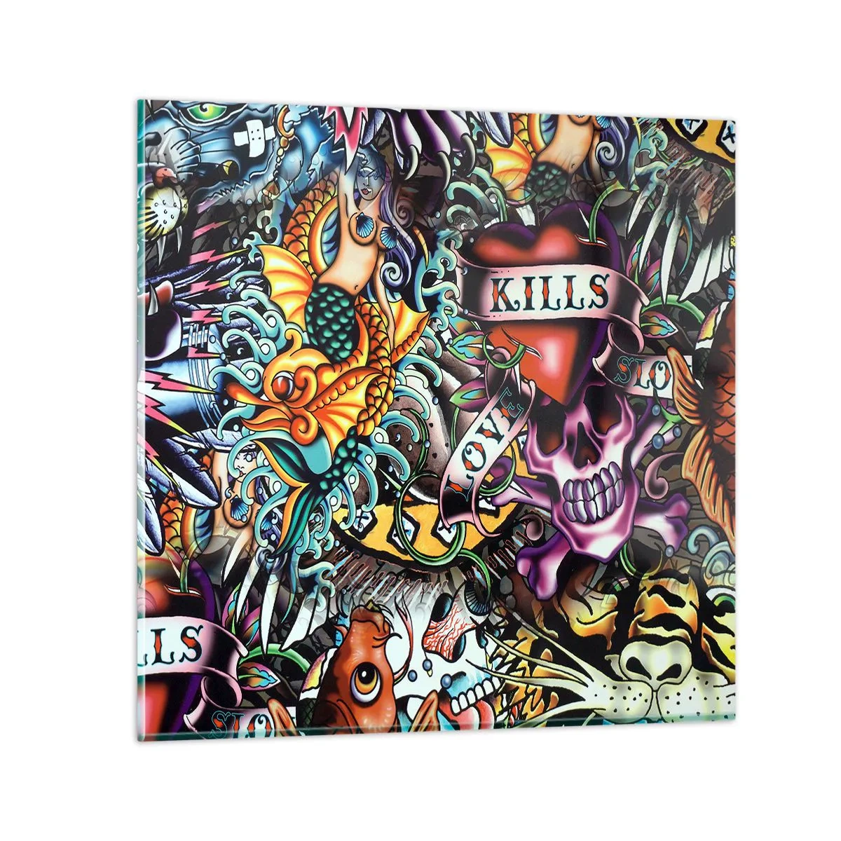 Obraz na skle - Sen tatéra - 70x70 cm