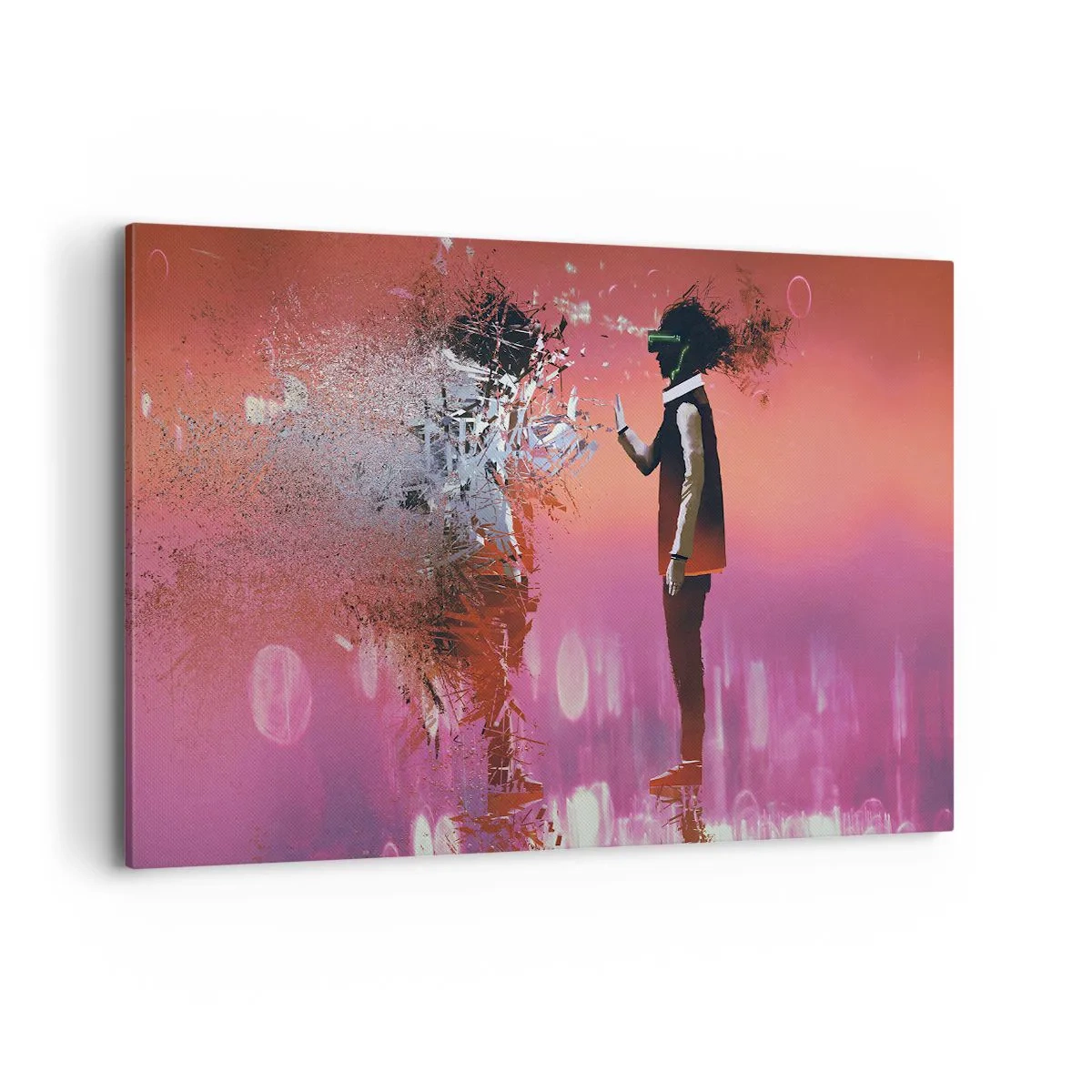 Obraz na plátně - Lze nahlédnut do sebe? - 120x80 cm