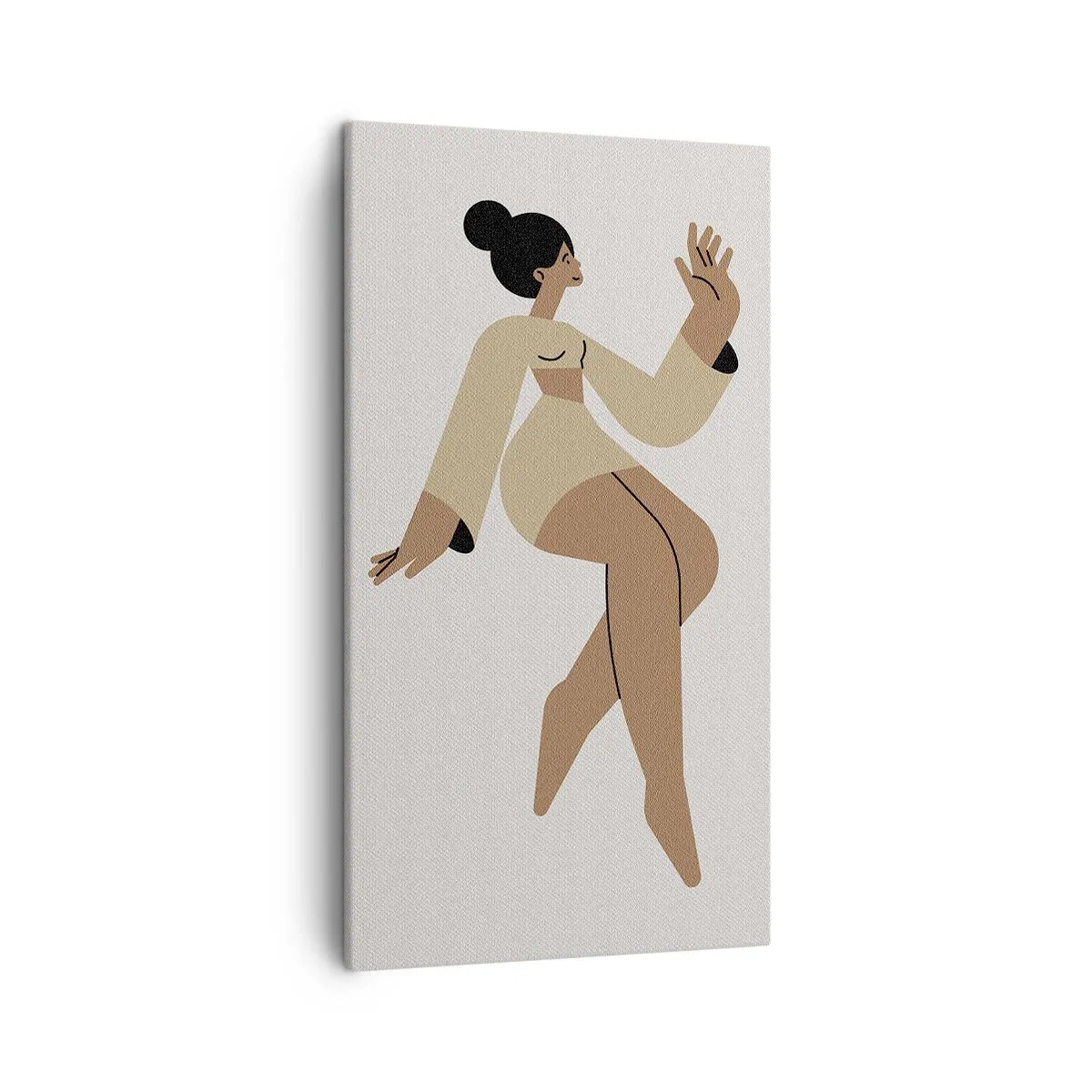 Obraz na plátně - Tvar půvabu - 45x80 cm