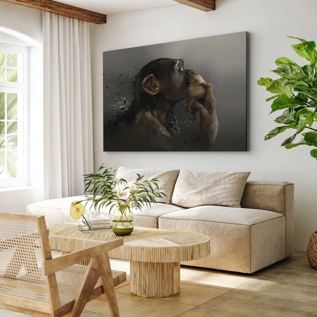 Obraz na plátně - Určitě myslitel - 120x80 cm