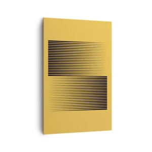 Obraz na plátně - Čtverec protikladů - 80x120 cm