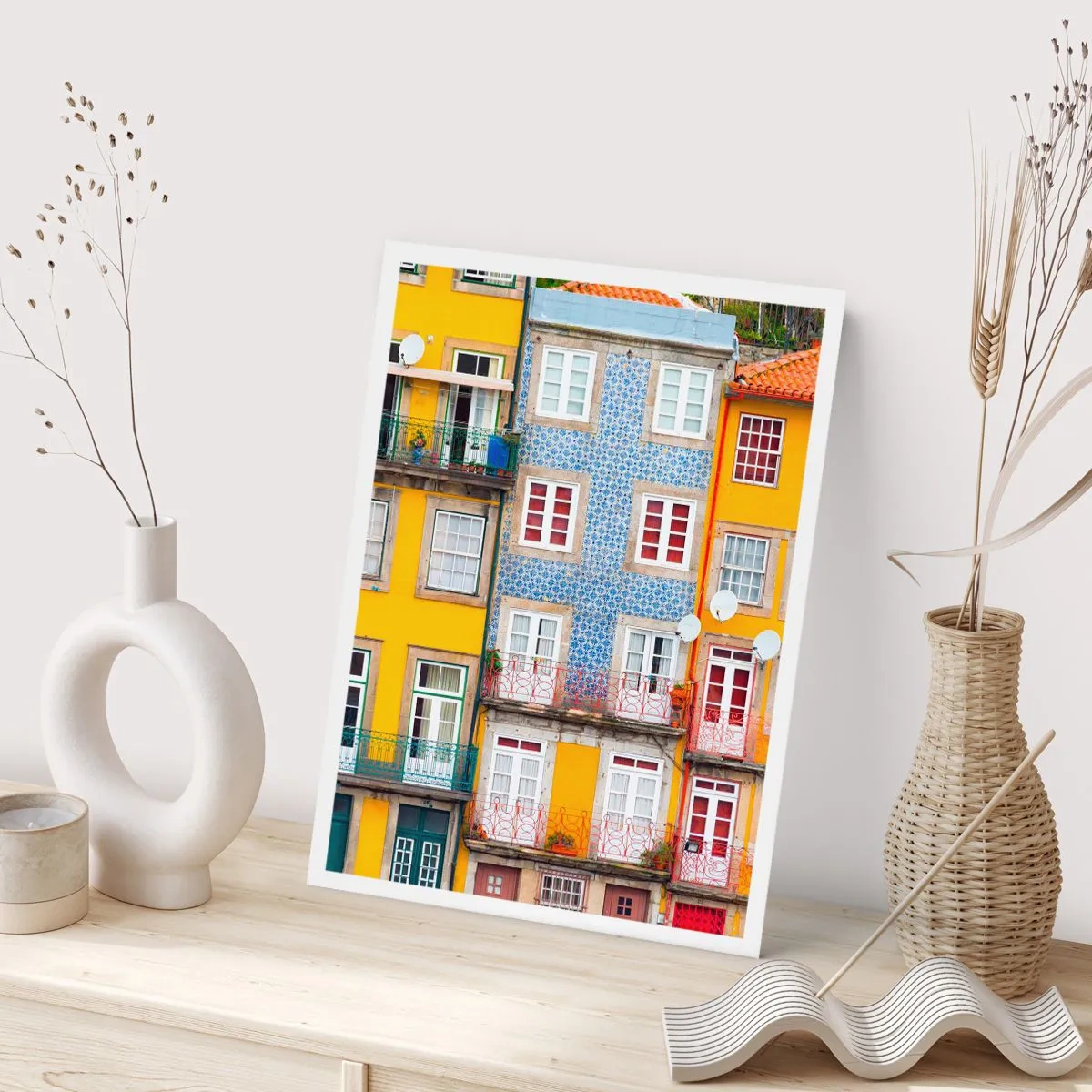 Plakát - Barvy starého města - 30x40 cm