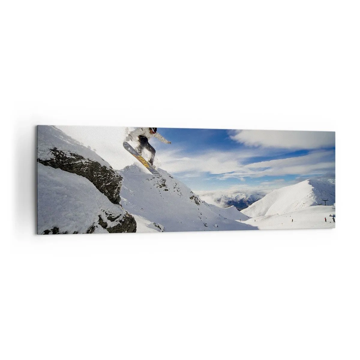 Obraz na plátně - Svoboda bez hranic - 160x50 cm