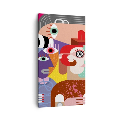 Obraz na plátně - My od pána Picassa - 45x80 cm