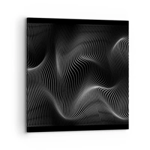 Obraz na plátně - Tanec světla v prostoru - 70x70 cm