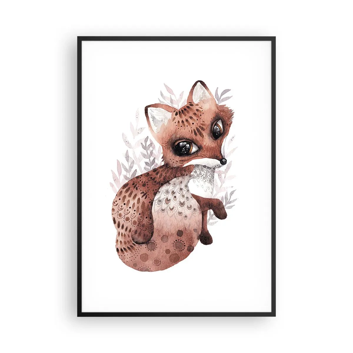 Plakát v černém rámu - Prostě se zamilovat - 70x100 cm