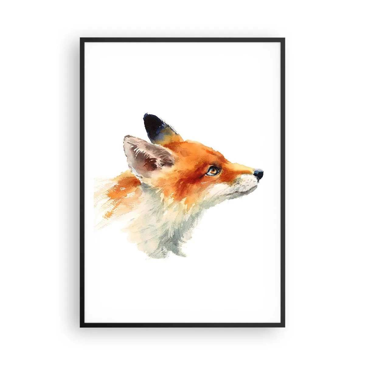 Plakát v černém rámu - Opatrnosti není nikdy dost - 70x100 cm
