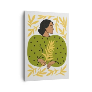 Obraz na plátně - Havajská dívka - 50x70 cm