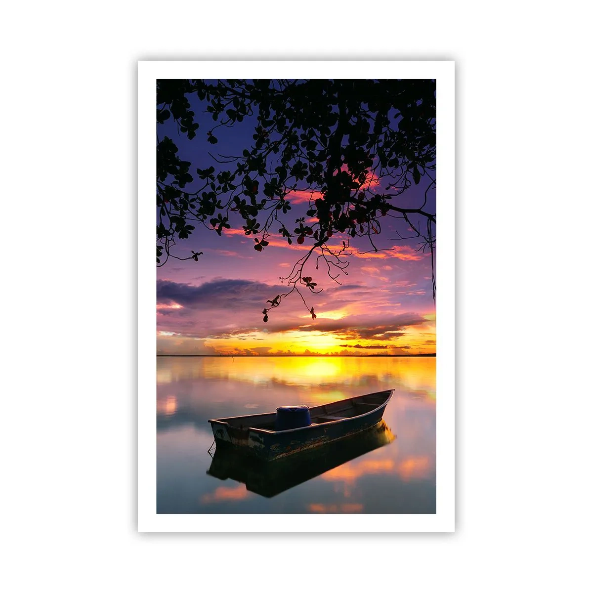 Plakát - „Zdá se, že visíš uprostřed nebe…“ - 61x91 cm