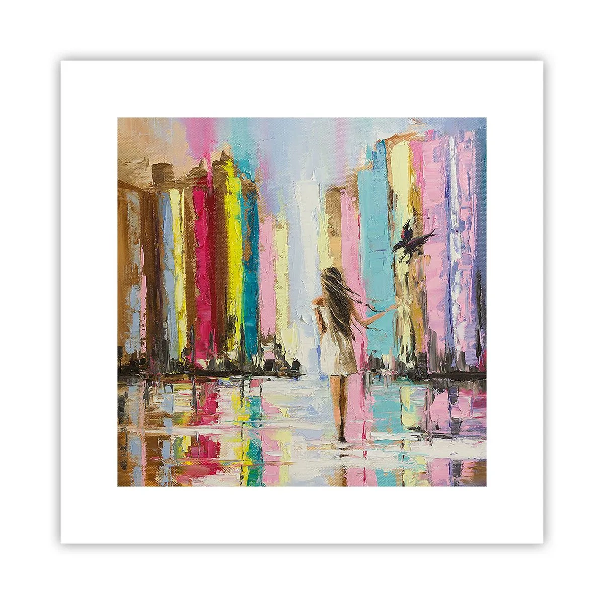 Plakát - Pojď se mnou - 30x30 cm