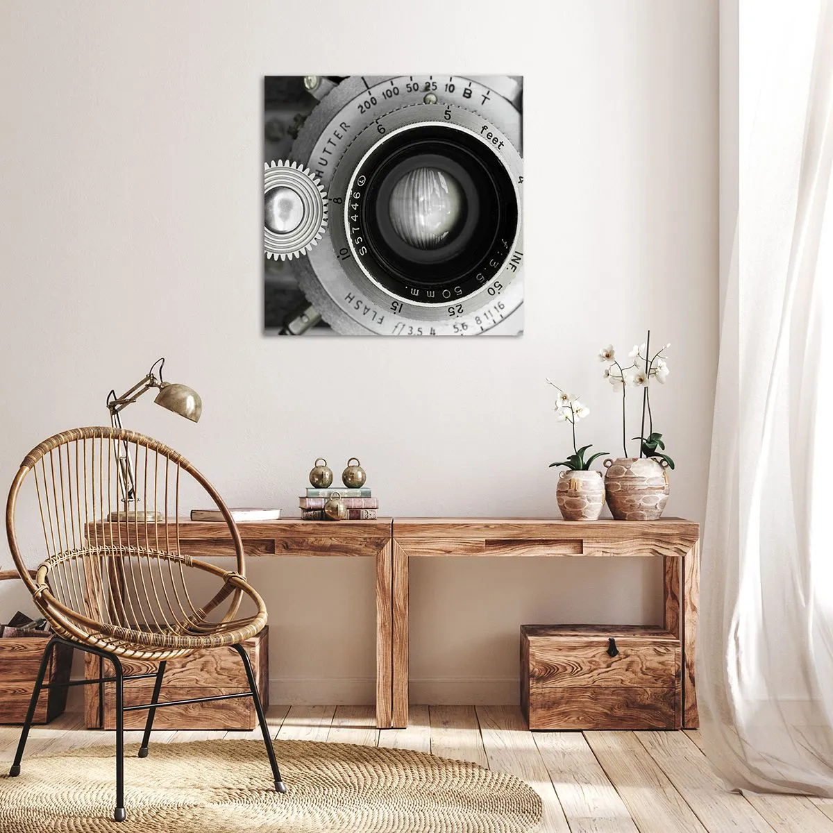 Obraz na plátně - Příběh o Hollywoodu - 50x50 cm