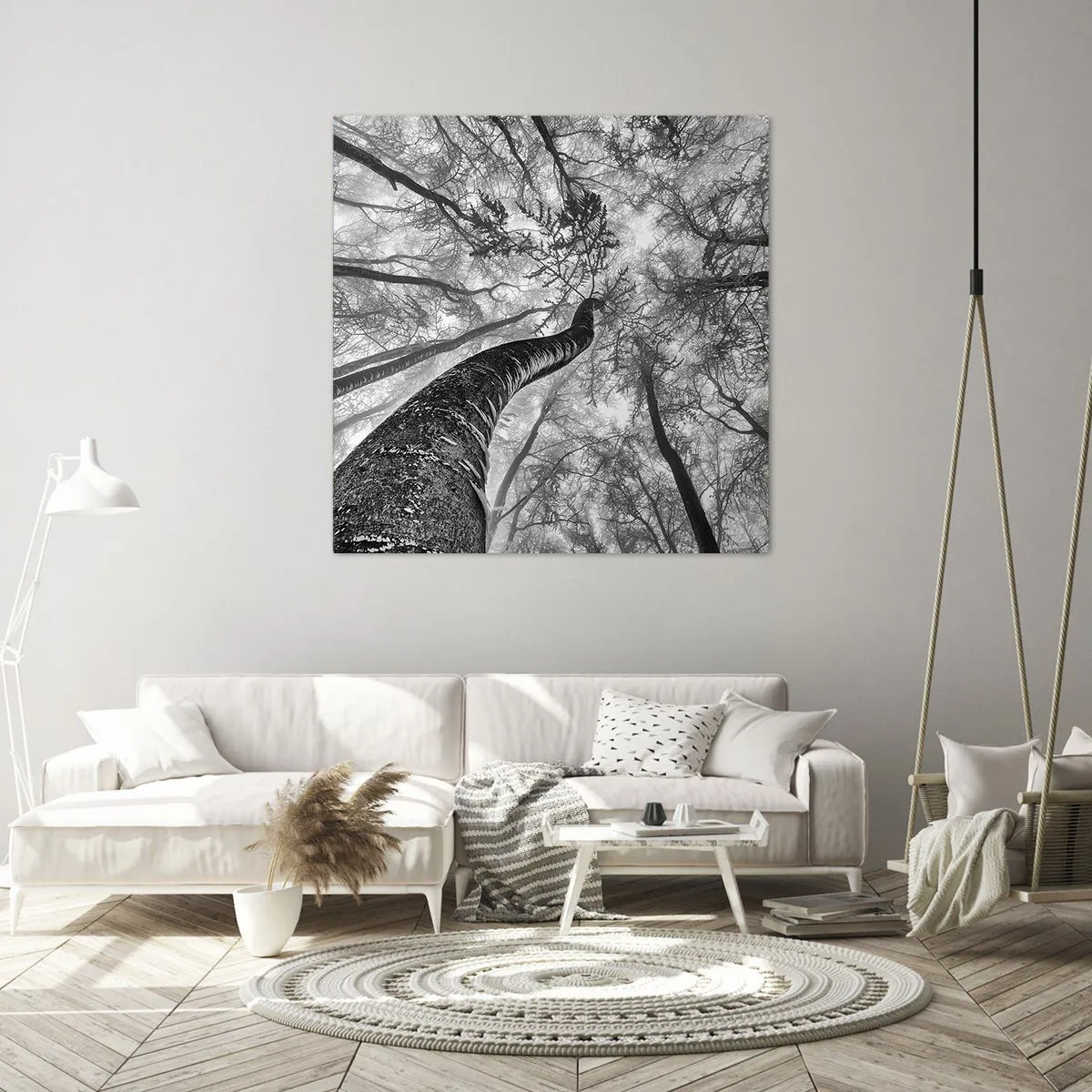 Obraz na plátně - Závod ke světlu - 60x60 cm