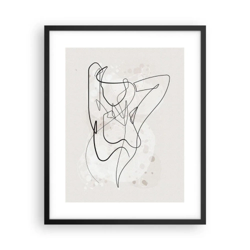 Plakát v černém rámu - Umění svádění - 40x50 cm