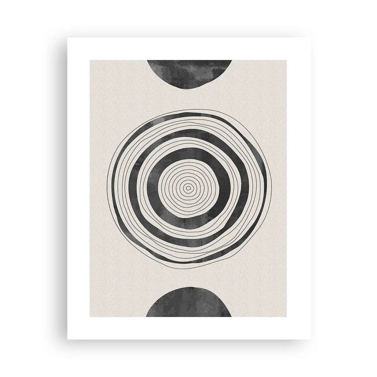 Plakát - Důležité je to, co je uprostřed - 40x50 cm