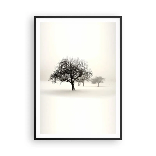 Plakát v černém rámu - Zimní sen - 70x100 cm
