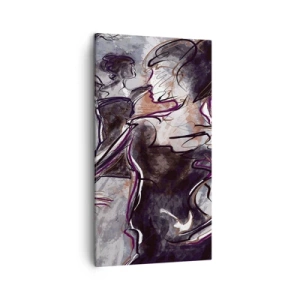 Obraz na plátně - Rozplynout se v hudbě - 45x80 cm