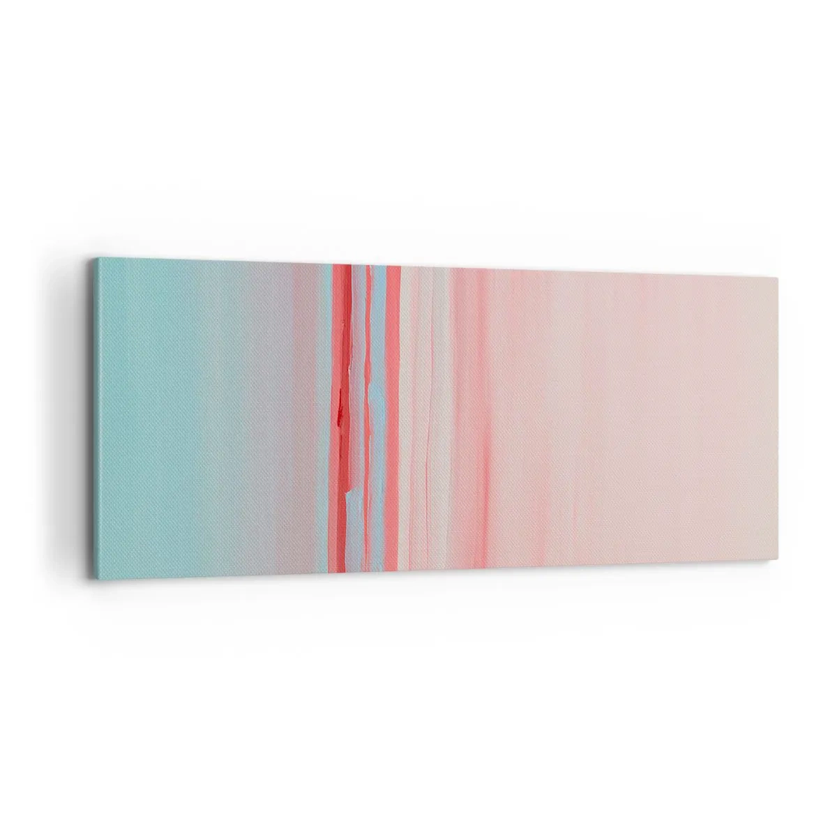 Obraz na plátně - Abstrakce za úsvitu - 100x40 cm