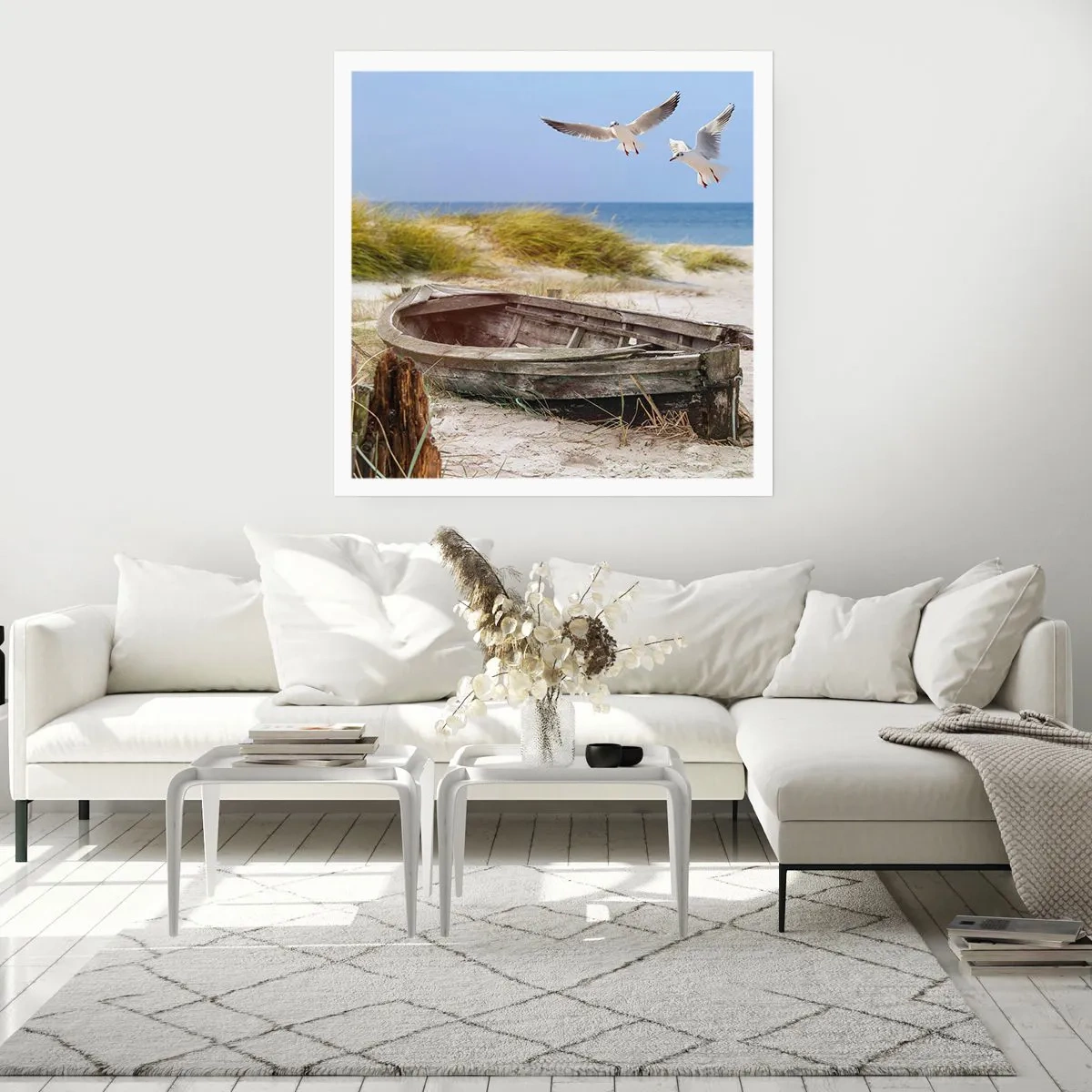 Plakát - Větrem ozářené - 60x60 cm