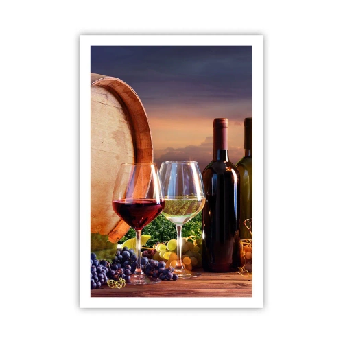 Plakát - Tady má život chuť - 61x91 cm