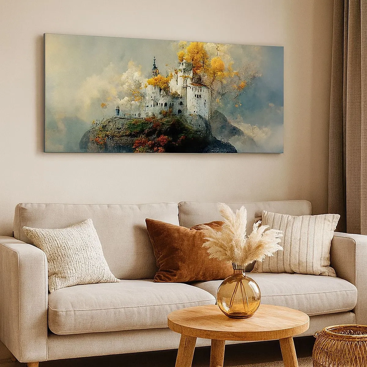 Obraz na plátně - Začátek romantického příběhu - 100x40 cm