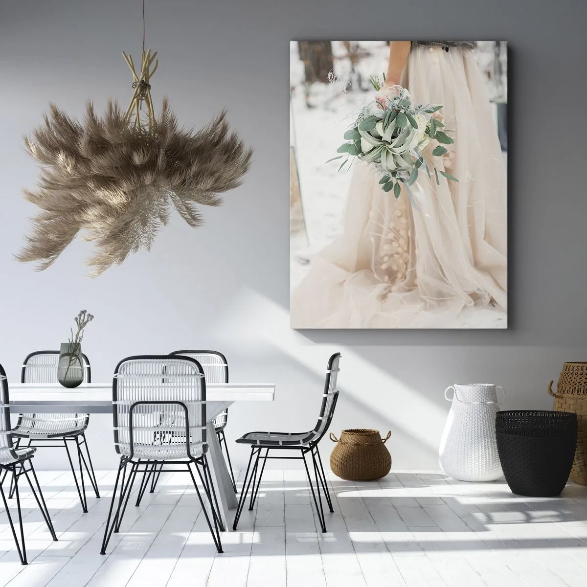 Obraz na plátně - A žili šťastně až do smrti - 50x70 cm