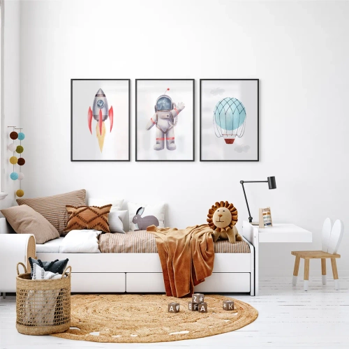Space travel - Inspirace do dětského pokoje