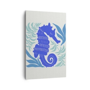 Obraz na plátně - Na podvodní louce - 80x120 cm