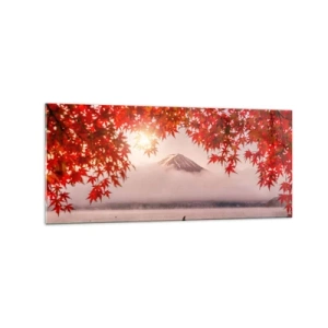 Obraz na skle - V japonském stylu - 120x50 cm